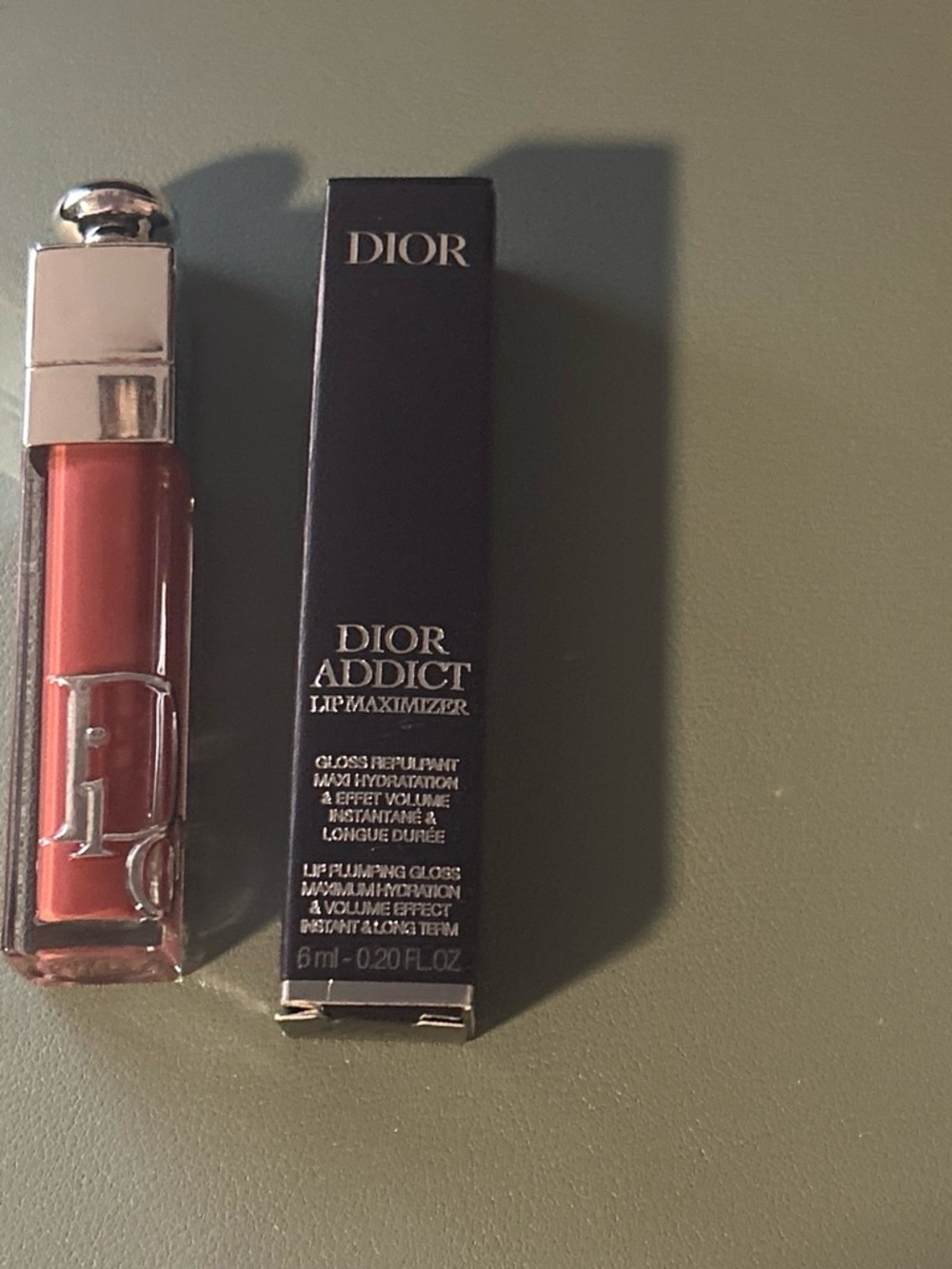 Dior Addict Lip Maximizer Gloss in Coral
